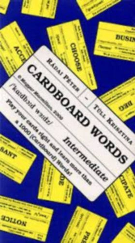 Cardboard words