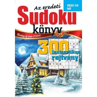 Az eredeti SUDOKU KÖNYV 2023/24 tél - Tim Bender
