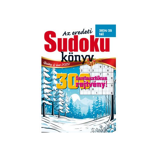 Az eredeti Sudoku könyv - 2024/25 tél - Tim Bender