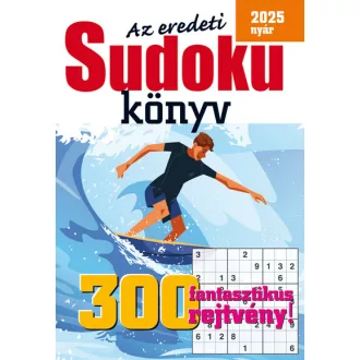 Az eredeti SUDOKU KÖNYV 2025 nyár - Tim Bender