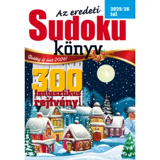 Az eredeti Sudoku könyv 2025/26 tél - Tim Bender