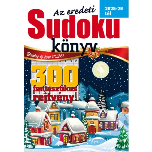 Az eredeti Sudoku könyv 2025/26 tél - Tim Bender
