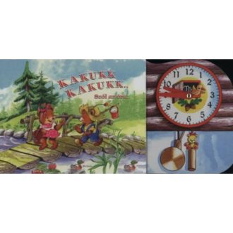 Kakukk kakukk... - Szól az óra /Leporelló (Lapozó)