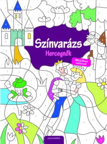 Színvarázs - Hercegnők - Mágikus színező