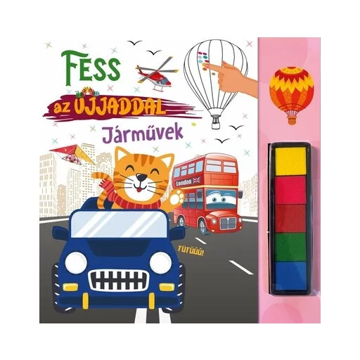 Járművek - Fess az ujjaddal