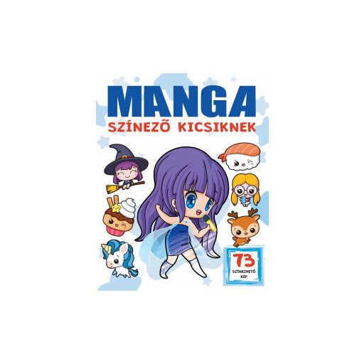 Manga színező kicsiknek