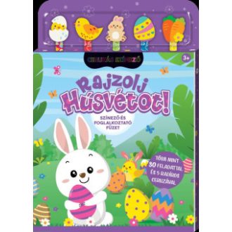 Ceruzás kifestő - Rajzolj húsvétot!