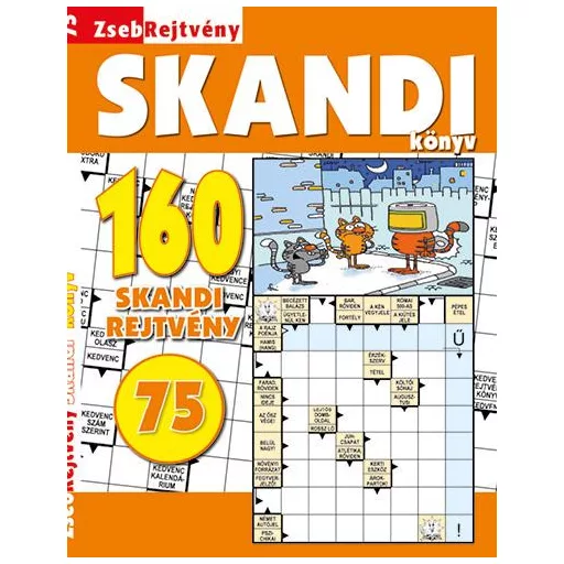 Zsebrejtvény skandi könyv 75