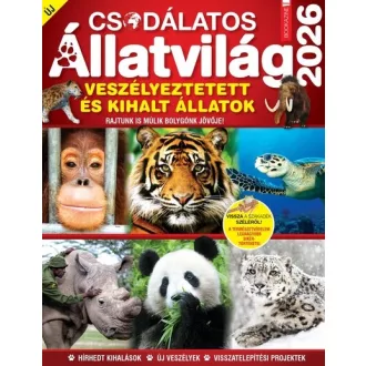   Csodálatos állatvilág 2026 - Füles Bookazine - Brezvai Edit szerk.