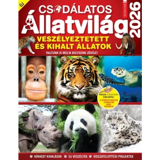 Csodálatos állatvilág 2026 - Füles Bookazine - Brezvai Edit szerk.