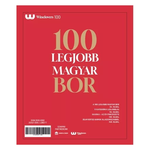 A 100 legjobb magyar bor 2025 - Winelovers 100