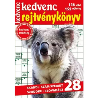 Kedvenc rejtvénykönyv 28