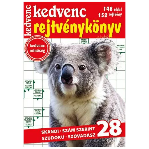 Kedvenc rejtvénykönyv 28