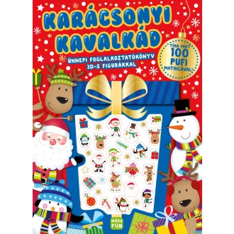 Karácsonyi kavalkád - Pufi matricás foglalkoztatókönyv