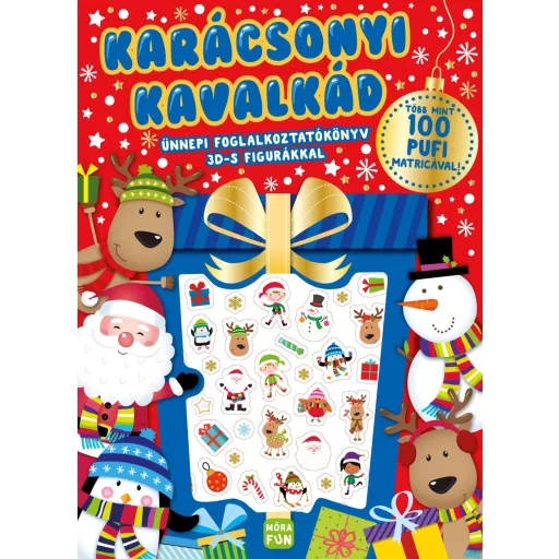 Karácsonyi kavalkád - Pufi matricás foglalkoztatókönyv