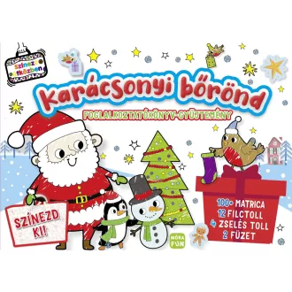Karácsonyi bőrönd. Foglalkoztatókönyvgyűjtemény
