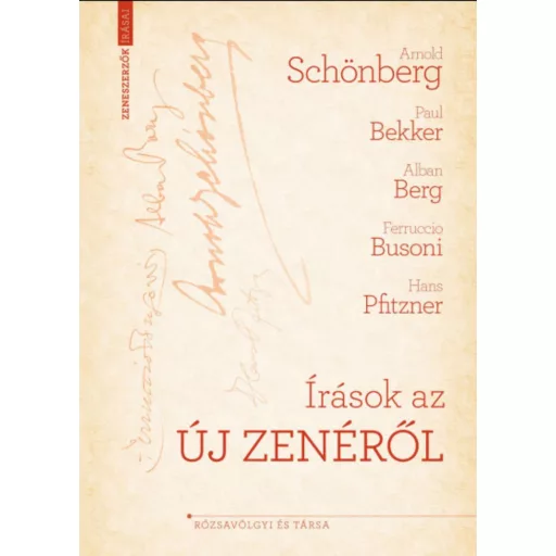 Írások az új zenéről - Arnold Schönberg