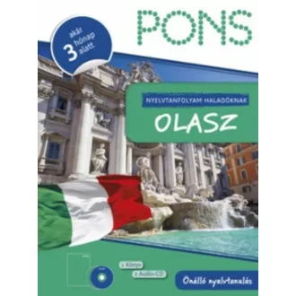   PONS - Nyelvtanfolyam haladóknak - Olasz (tankönyv + 2 CD) - Akár 3 hónap alatt (Nyelvkönyv)