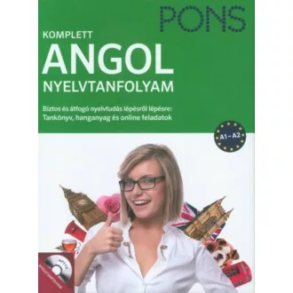   PONS Komplett angol nyelvtanfolyam - Tankönyv, hanganyag és online feladatok (Nyelvkönyv)