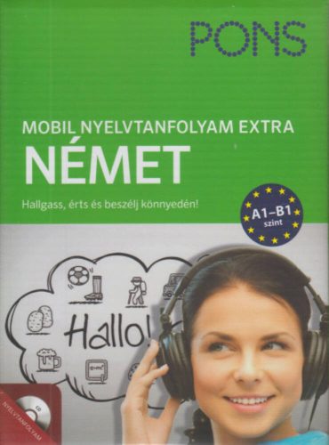 PONS Mobil nyelvtanfolyam EXTRA - Német - Hallgass, érts és beszélj könnyedén! (Nyelvkönyv)