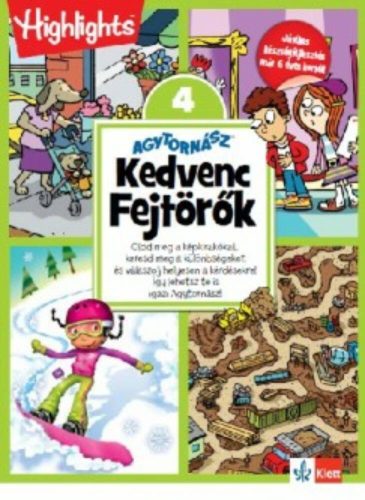 Agytornász - Kedvenc fejtörők 4. (Foglalkoztató)