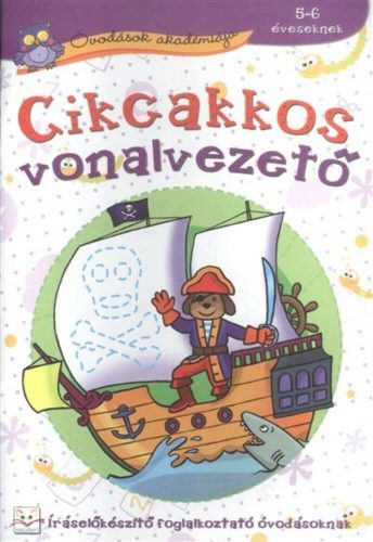 Cikcakkos vonalvezető 5-6 éveseknek /Óvodások akadémiája (Anna Podgórska)