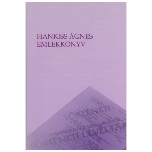 Hankiss Ágnes Emlékkönyv