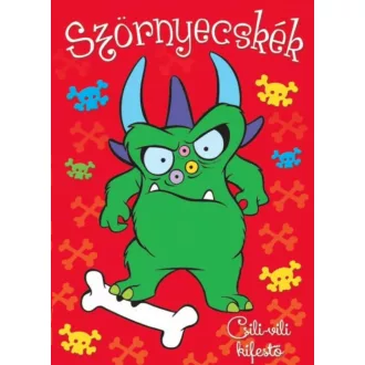 Szörnyecskék /Csili-Vili kifestő (Kifestő)