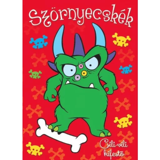 Szörnyecskék /Csili-Vili kifestő (Kifestő)