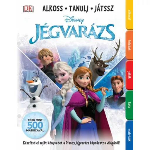 Jégvarázs - Alkoss! Tanulj! Játssz! - Több mint 500 matricával