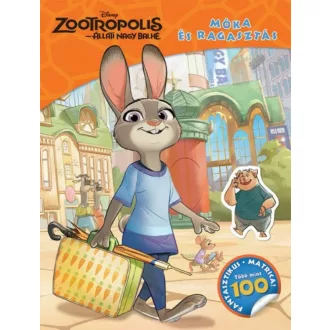 Zootropolis - Állati nagy balhé: Móka és ragasztás /Több mint 100 fantasztikus matrica! (Foglal