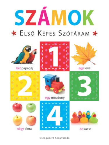 Számok - Első képes szótáram - Szivacskönyv