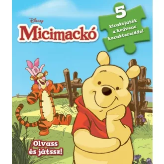 Micimackó - Olvass és játssz! /5 kirakójáték a kedvenc karaktereiddel (Disney)
