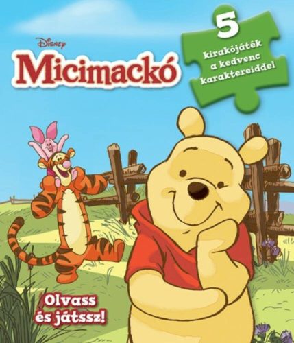 Micimackó - Olvass és játssz! /5 kirakójáték a kedvenc karaktereiddel (Disney)