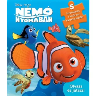 Némó nyomában - Olvass és játssz! /5 kirakójáték a kedvenc karaktereiddel (Disney)