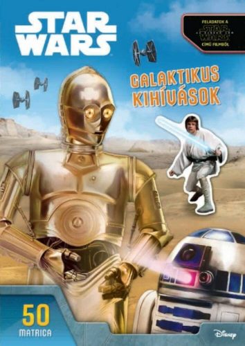 Star Wars: Galaktikus kihívások /50 matrica (Disney)
