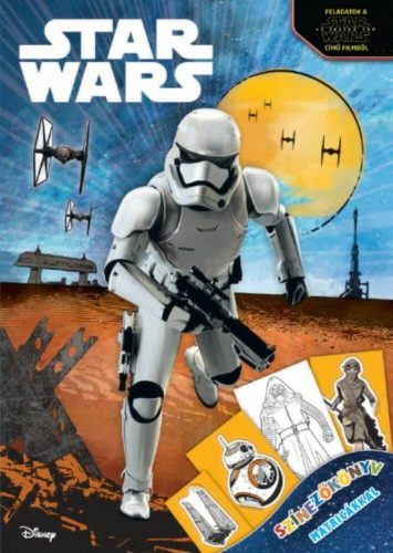 Star Wars: Színezőkönyv matricákkal (Disney)