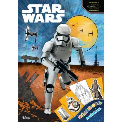 Star Wars: Színezőkönyv matricákkal (Disney)