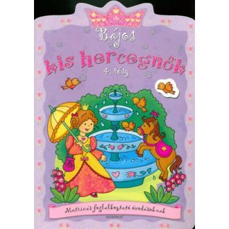 Bájos kis hercegnők 4. /Matricás foglalkoztató óvodásoknak (Foglalkoztató)