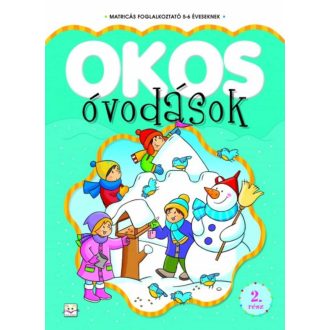 Okos óvodások 2. /Matricás foglalkoztató 5-6 éveseknek (Matricás foglalkoztató)
