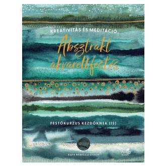 Absztrakt akvarellfestés - Kate Rebecca Leach