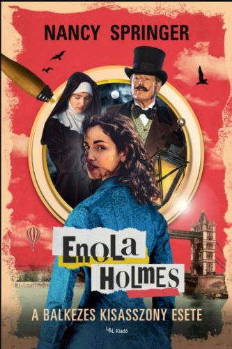 Enola Holmes - A balkezes kisasszony esete - Nancy Springer