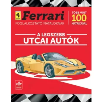 A legszebb utcai autók /Ferrari foglalkoztató fiataloknak több mint 100 matricával (Ferrari)
