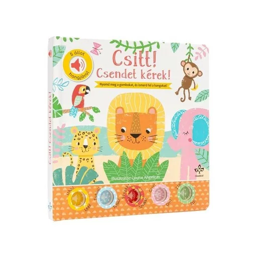 Csitt! Csendet kérek! - 5 állat hangjával - Nick Ackland