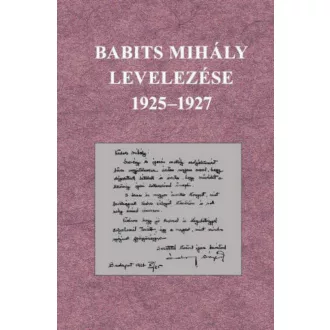 Babits Mihály levelezése 1925-1927