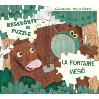 La Fontaine meséi - Mesekönyv és puzzle (Mesekönyv)