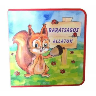 Barátságos állatok /Szivacsos lapozó (Lapozó)
