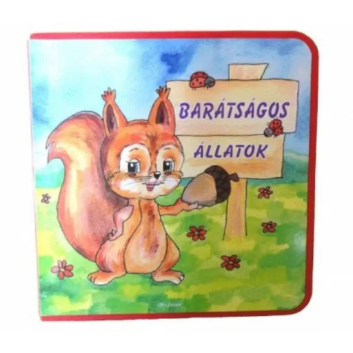 Barátságos állatok /Szivacsos lapozó (Lapozó)