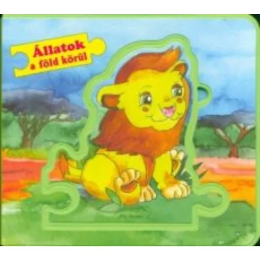 Állatok a föld körül - Szivacskönyv (Leporelló)