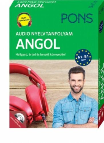 PONS Audio nyelvtanfolyam - Angol - A1-B1 szint (Nyelvkönyv)